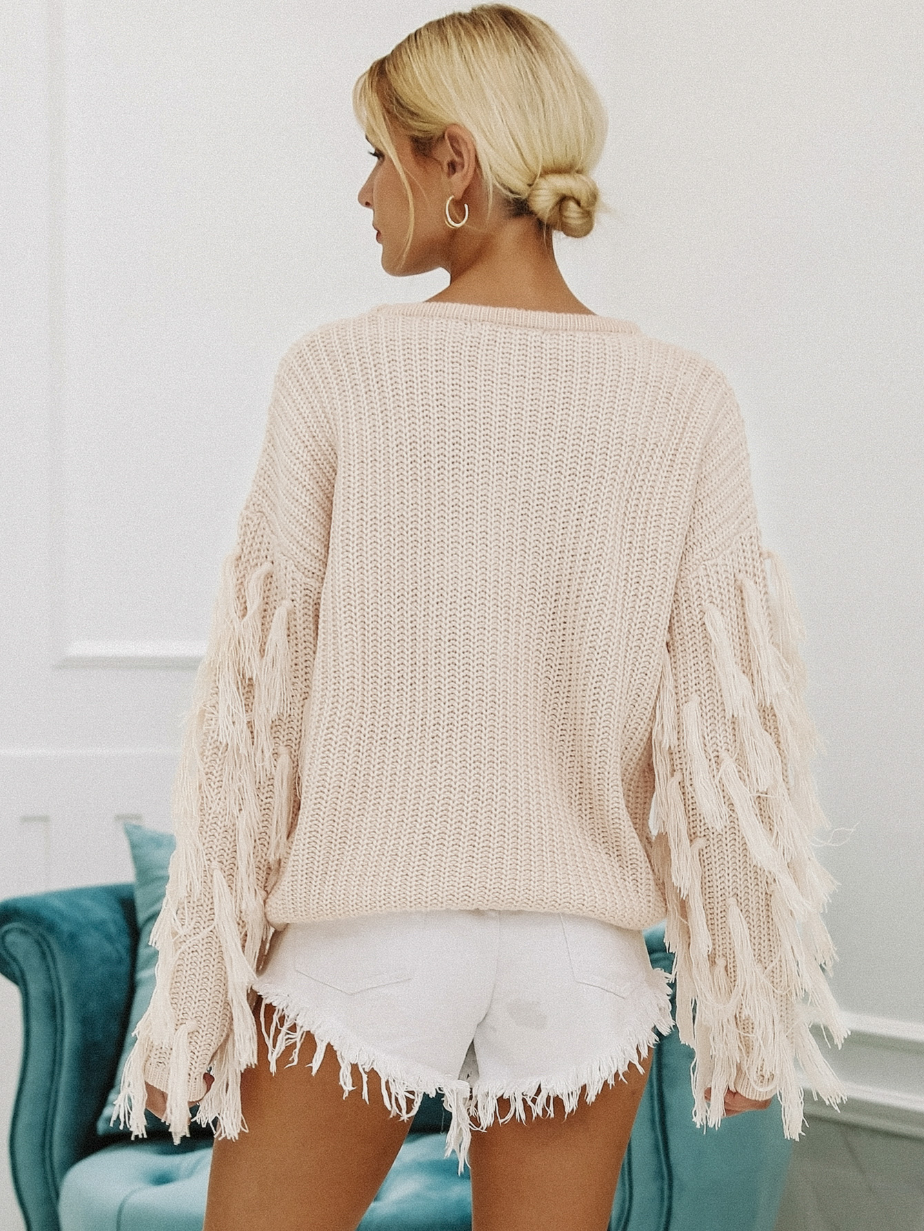 2019 new tassel sweater fashion women39s wholesalepicture10
