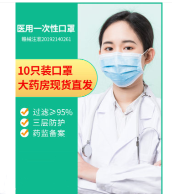 Multilayer protective antivirus disposable surgical medical  NHAT203196picture1