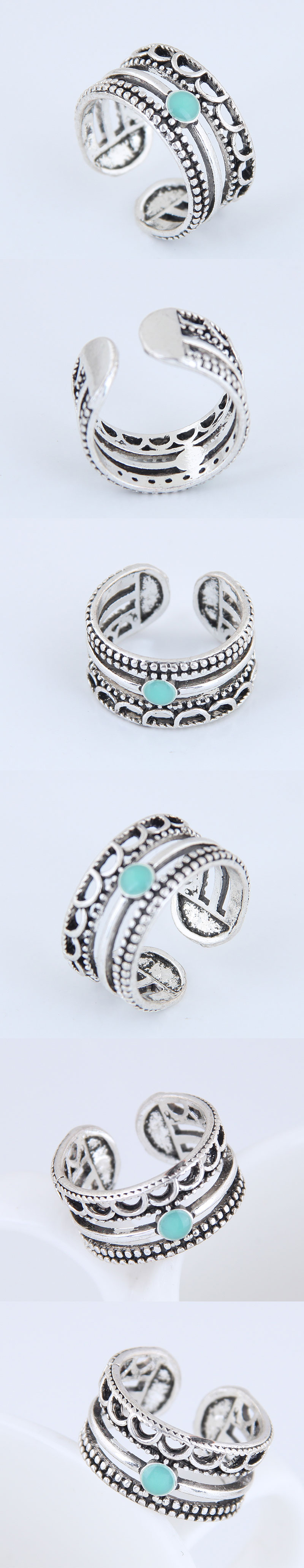 Yiwu jewelry wholesale fashion simple open ring