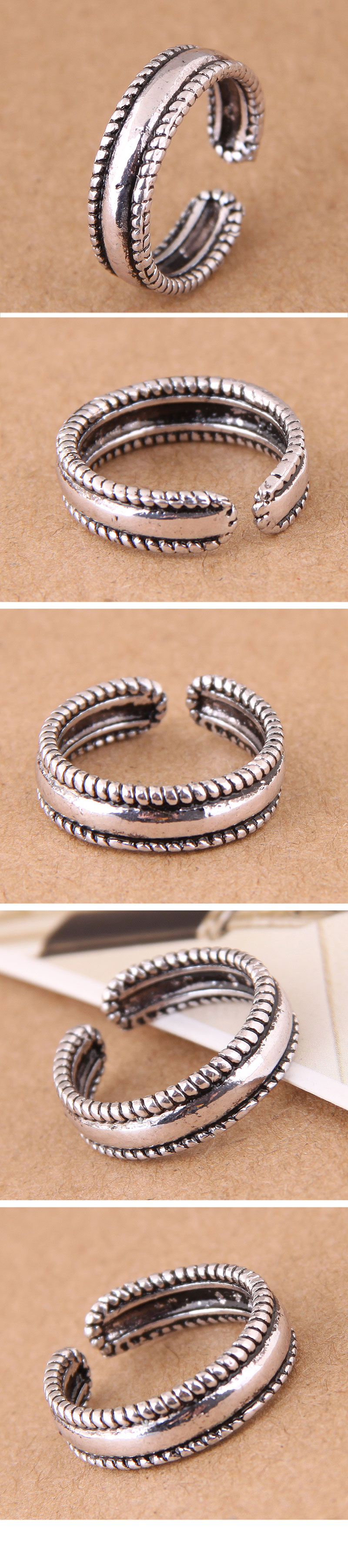 Fashion retro simple open ring yiwu nihaojewelry wholesale