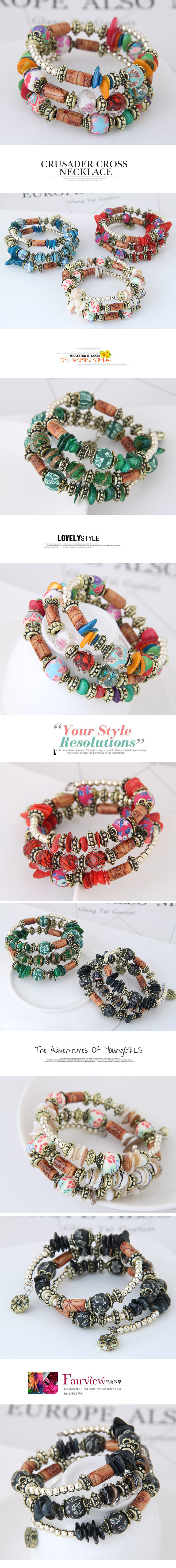 fashion trends Bohemian style shell set  accessories wholesale nihaojewelry