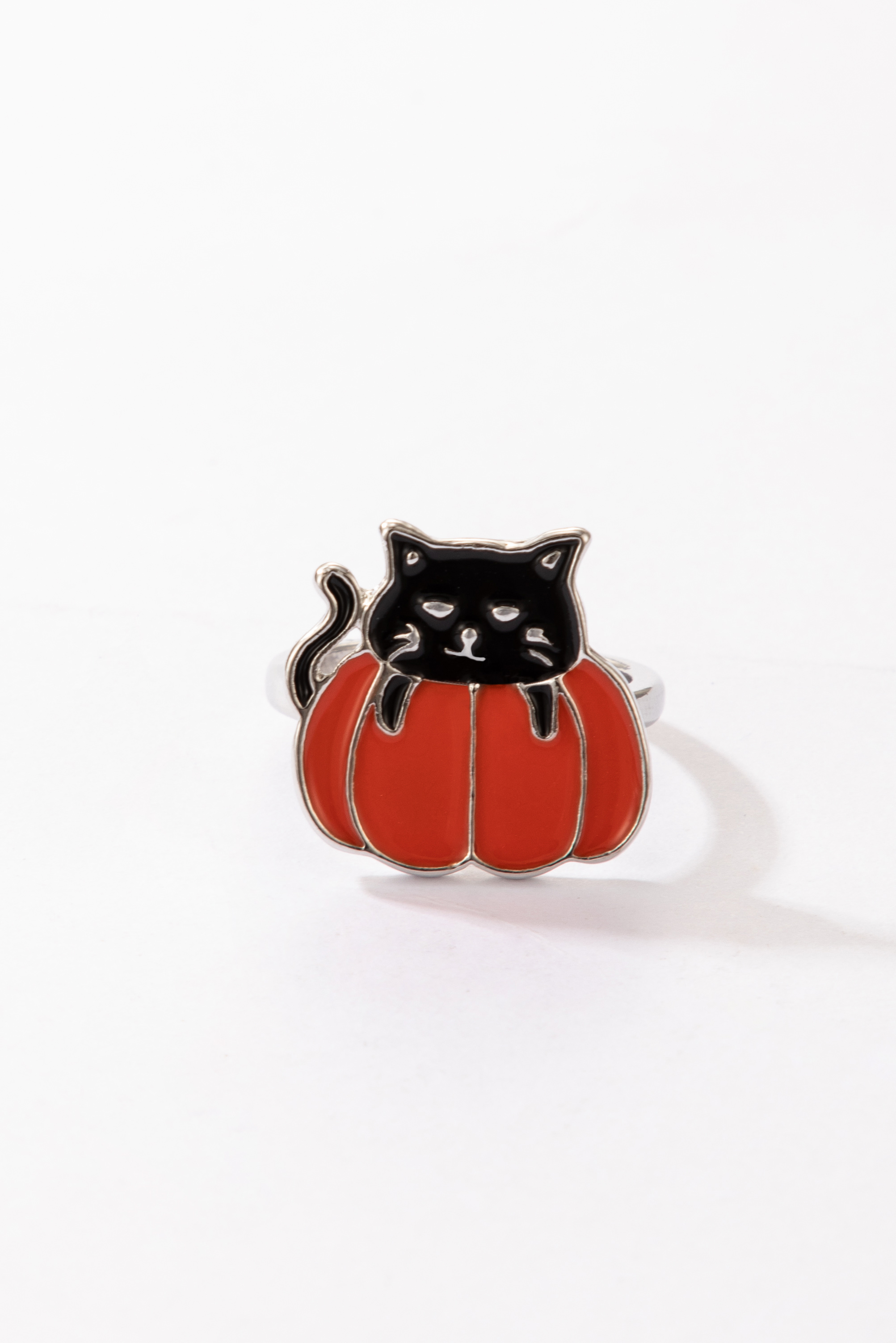 2021 nueva joyera anillo de gato naranja de Halloweenpicture8