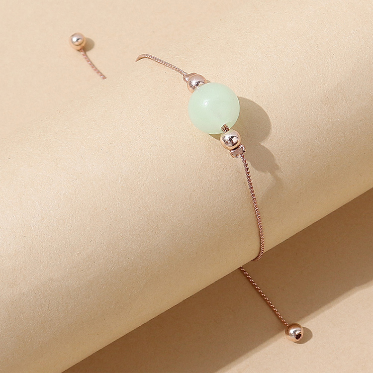 Korean niche popular luminous beads alloy bracelet wholesalepicture1