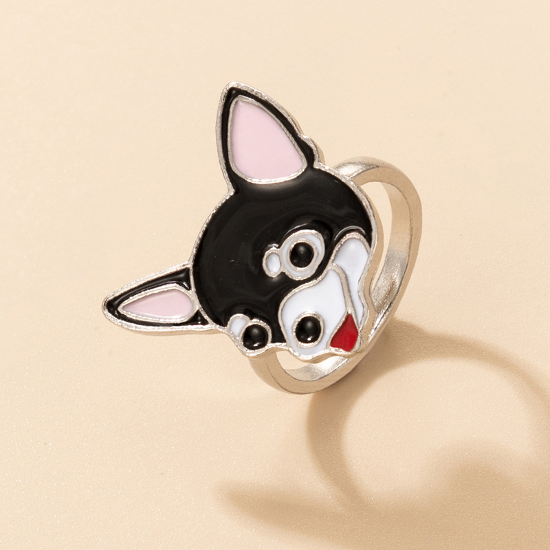 fashion fun ring cute animal frog pug dragon ring