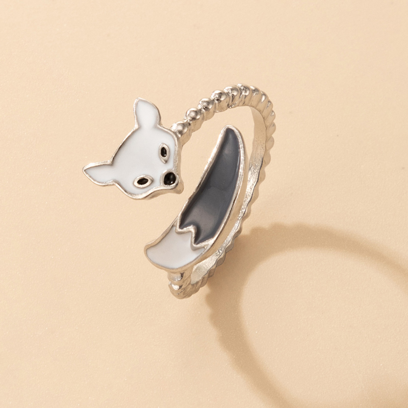 fashion fun ring cute animal frog pug dragon ring