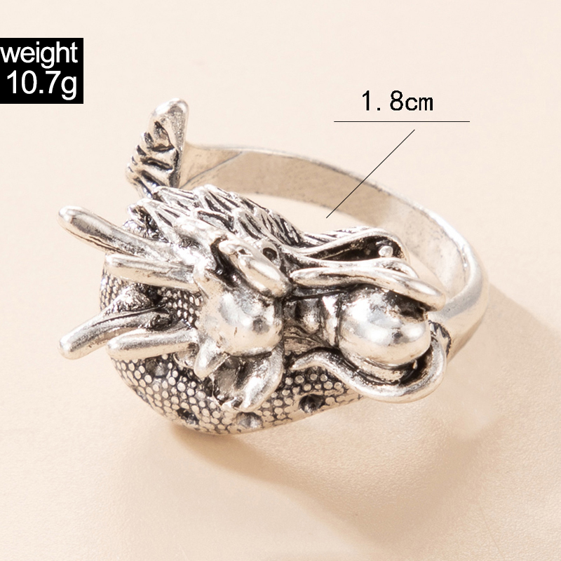 fashion fun ring cute animal frog pug dragon ring