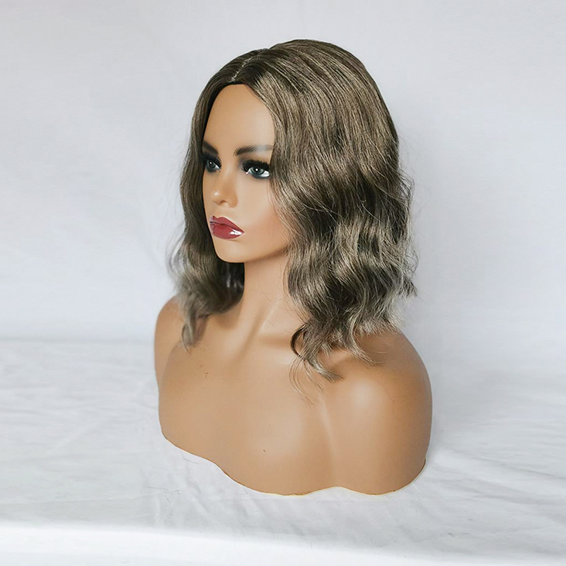 2021 perruque en fibre chimique mode cheveux courts boucls moelleux mettant en vidence la perruque de coiffurepicture5
