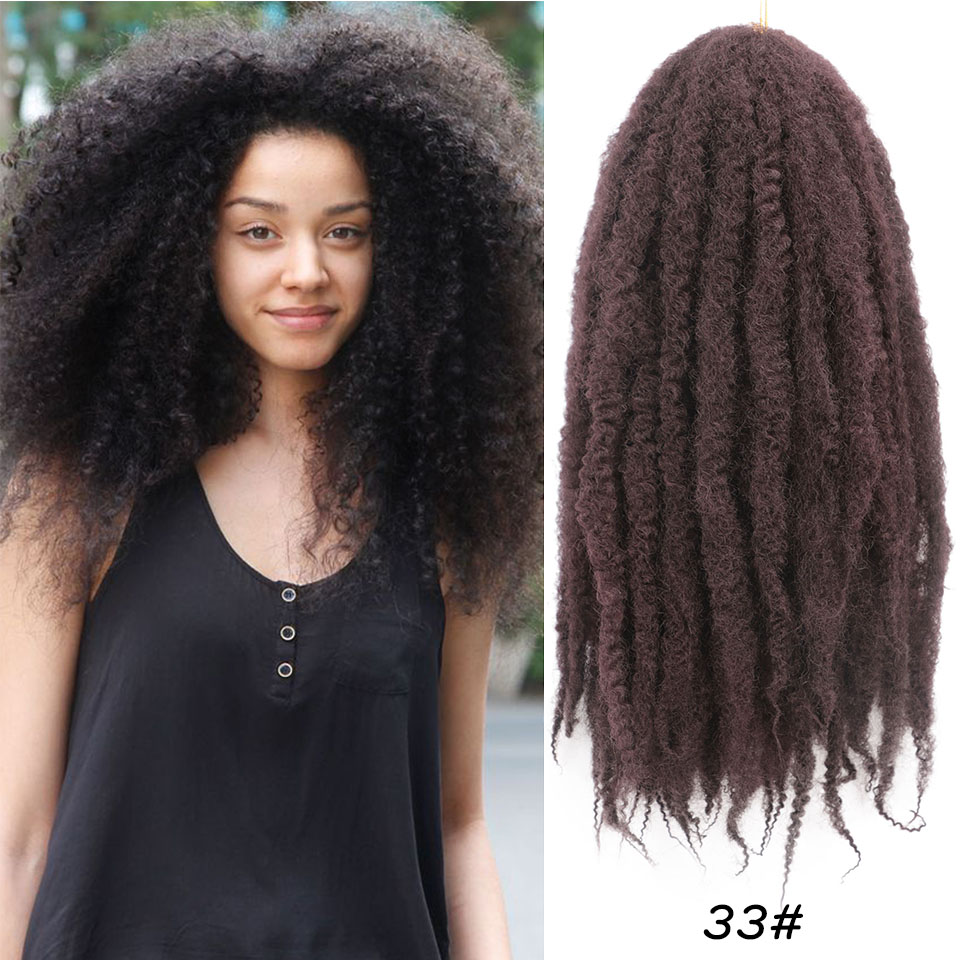 2021 European and American big dirty braid wig female marley braids crochet hair  NHDSX468924picture6