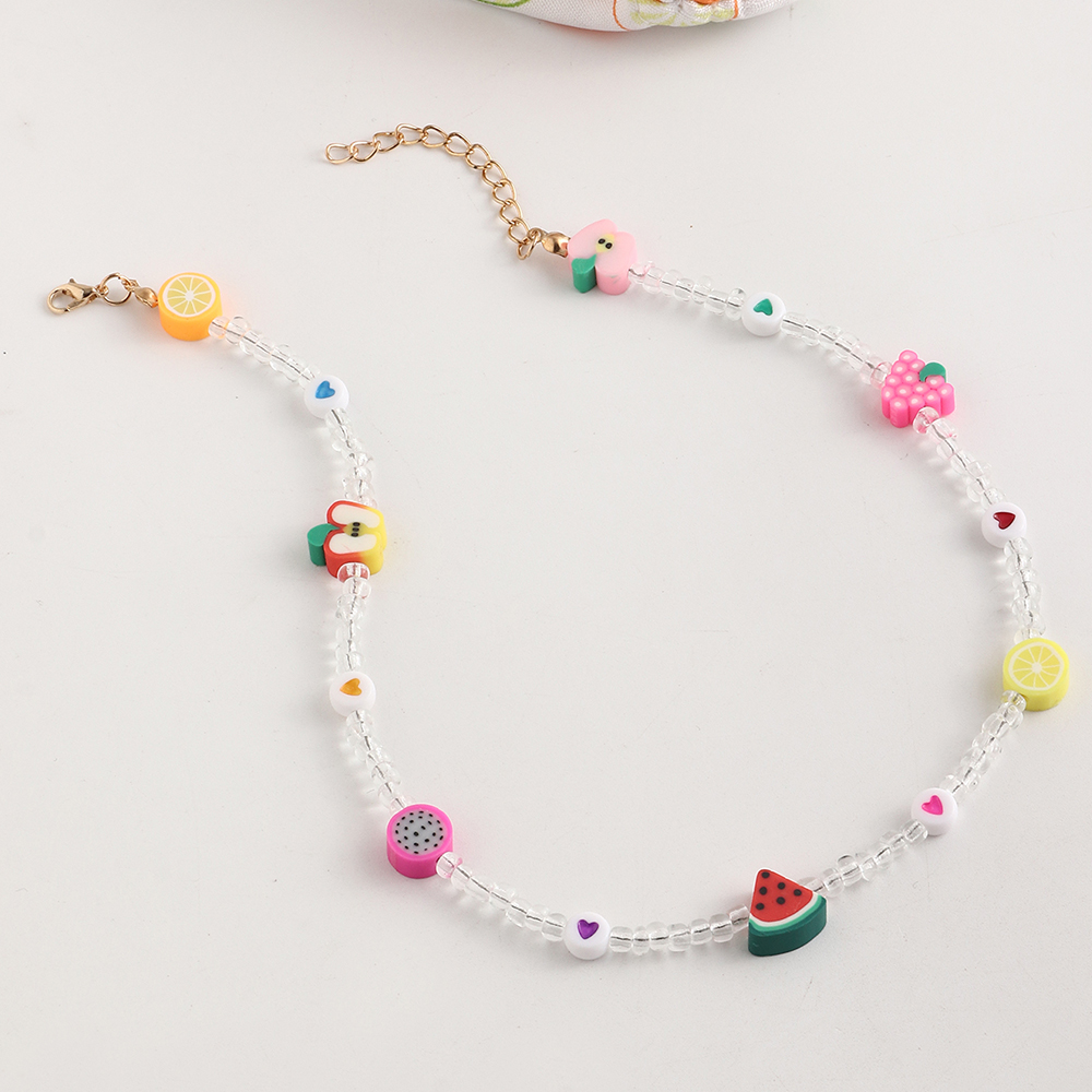 Fashion fruit miyuki beads childrenu0027s necklace wholesale