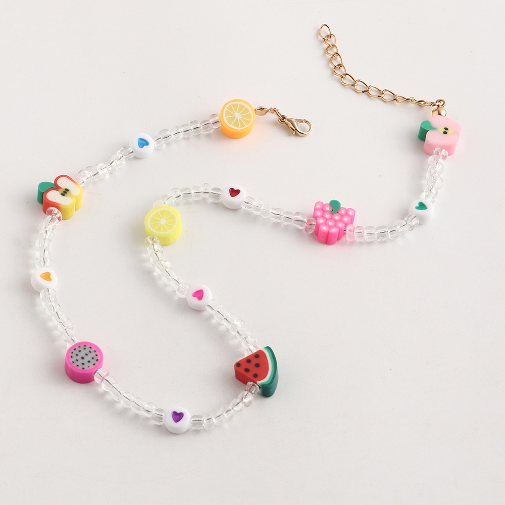 Fashion fruit miyuki beads childrenu0027s necklace wholesale