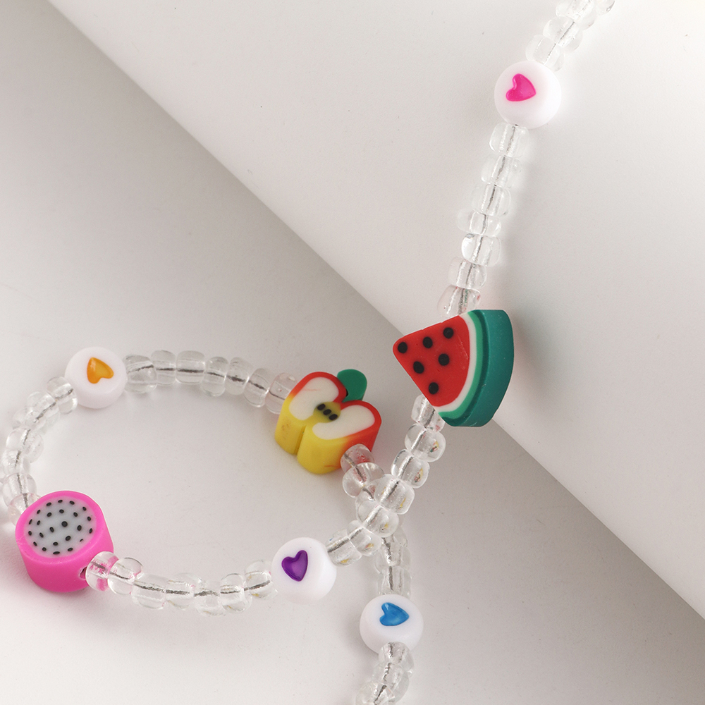 Fashion fruit miyuki beads childrenu0027s necklace wholesale