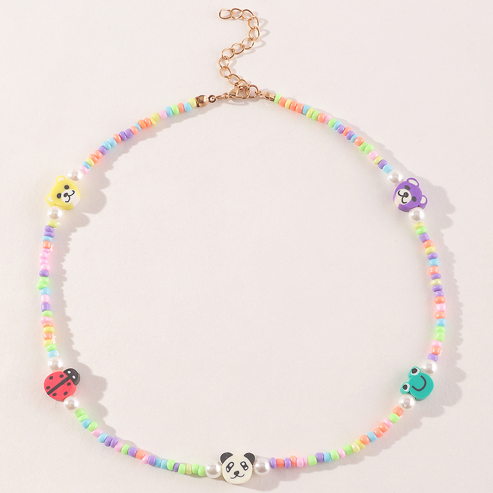 Fashion fruit miyuki beads childrenu0027s necklace wholesale