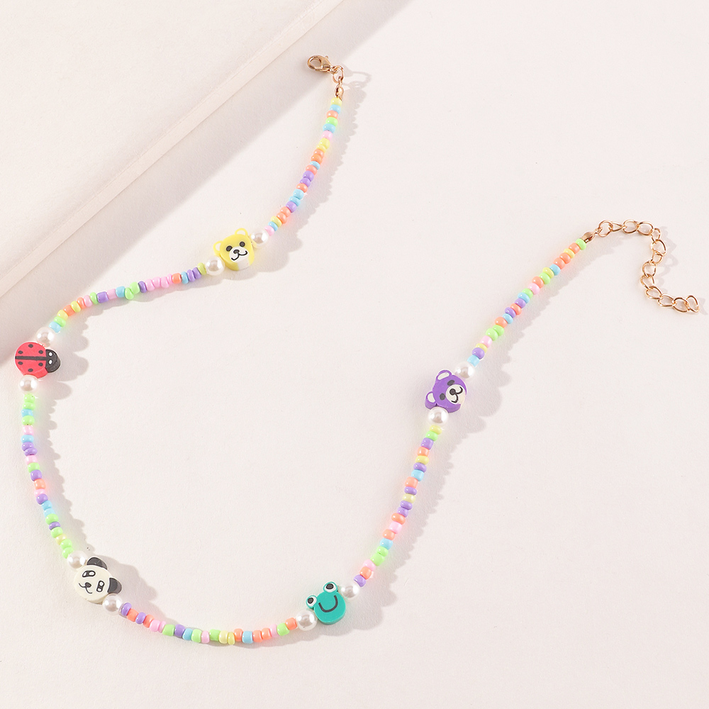 Fashion fruit miyuki beads childrenu0027s necklace wholesale