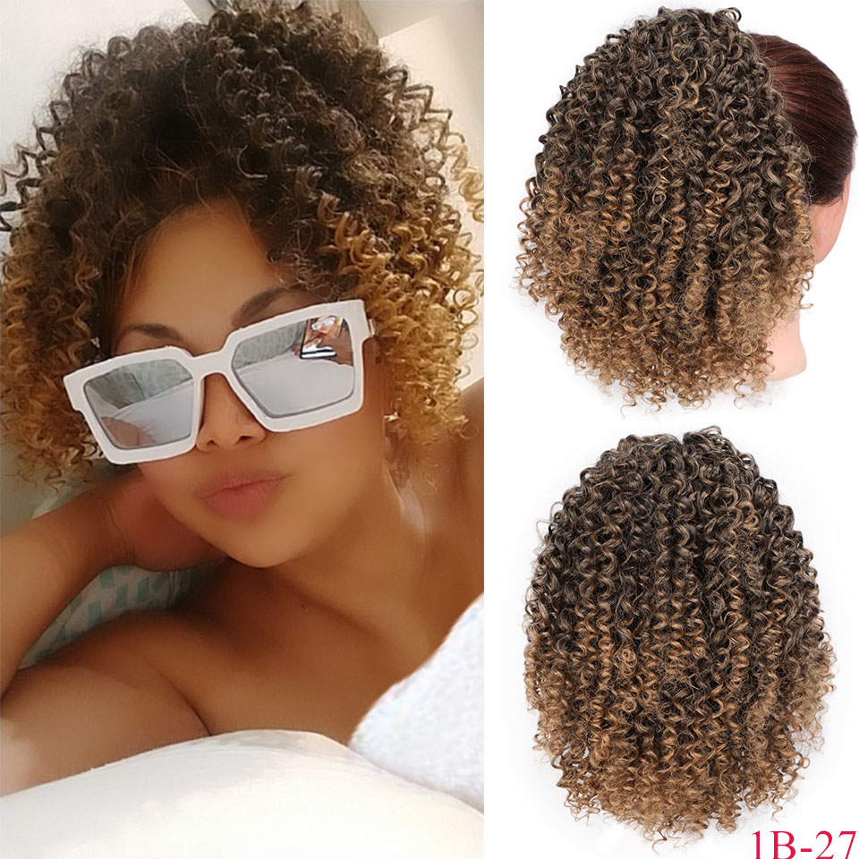 Europische und amerikanische Percke Damen kleine lockige Haare Afro Percken Grohandelpicture10