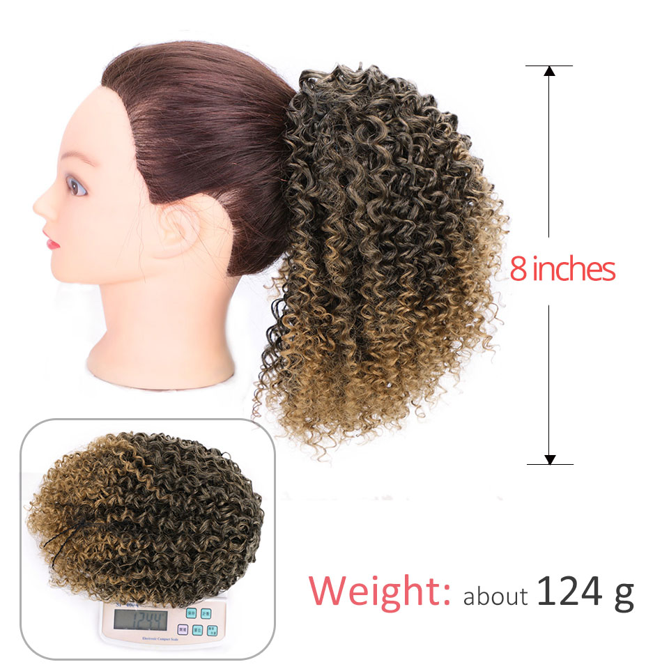 Europische und amerikanische Percke Damen kleine lockige Haare Afro Percken Grohandelpicture4