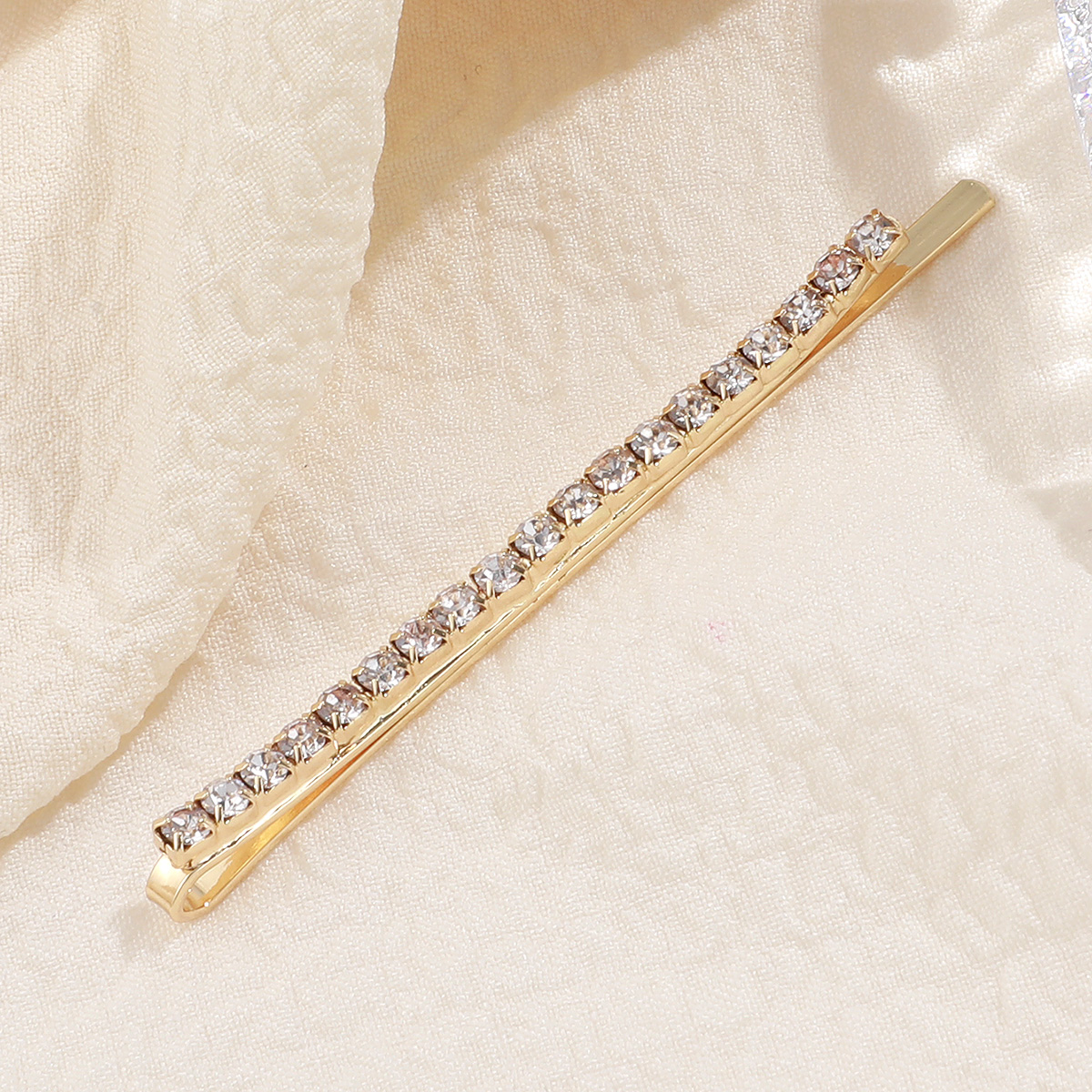 Gold and silver rhinestone hairpin hair accessoriespicture2