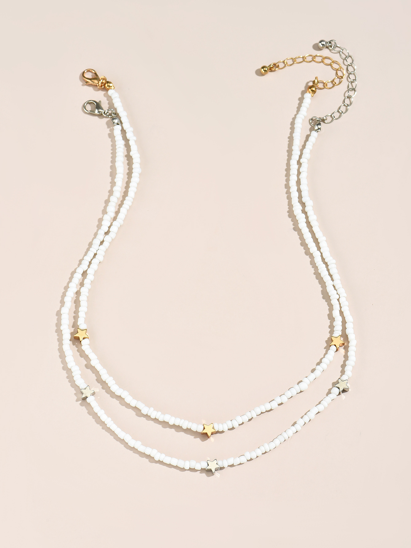 Europische und amerikanische bhmische mehrschichtige Perlenkette Frauenpicture2