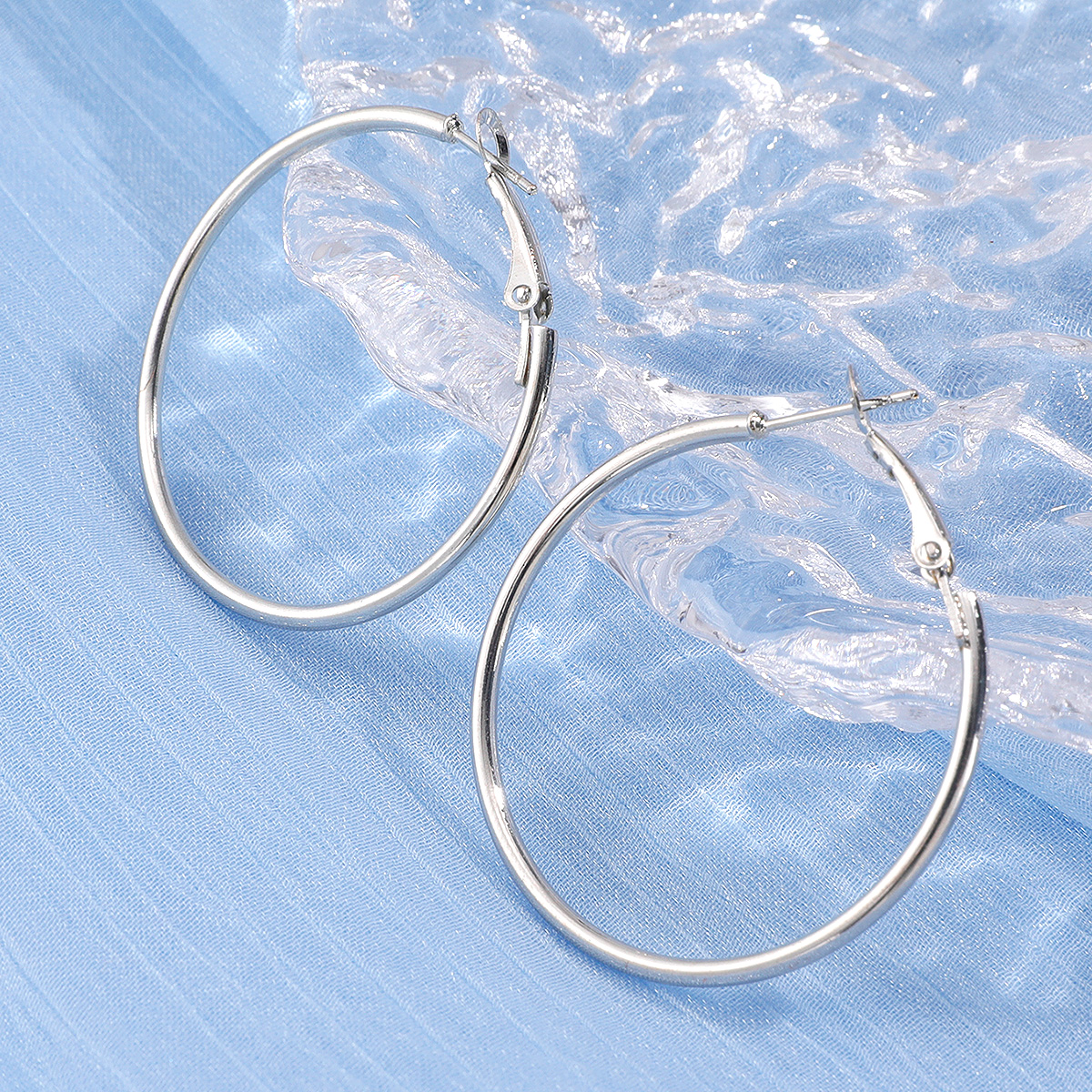Fashion simple large circle earrings jewelrypicture2