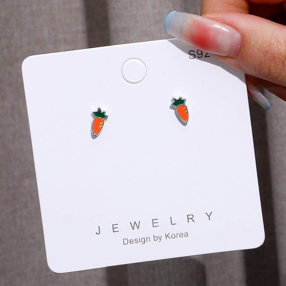 Cute carrot shape earrings wholesalepicture2