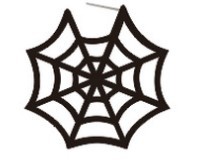 Halloween Schwarz Scary Spinnennetz Fledermaus Krbis Mond Sarg Herz Schdel Ohrringepicture10