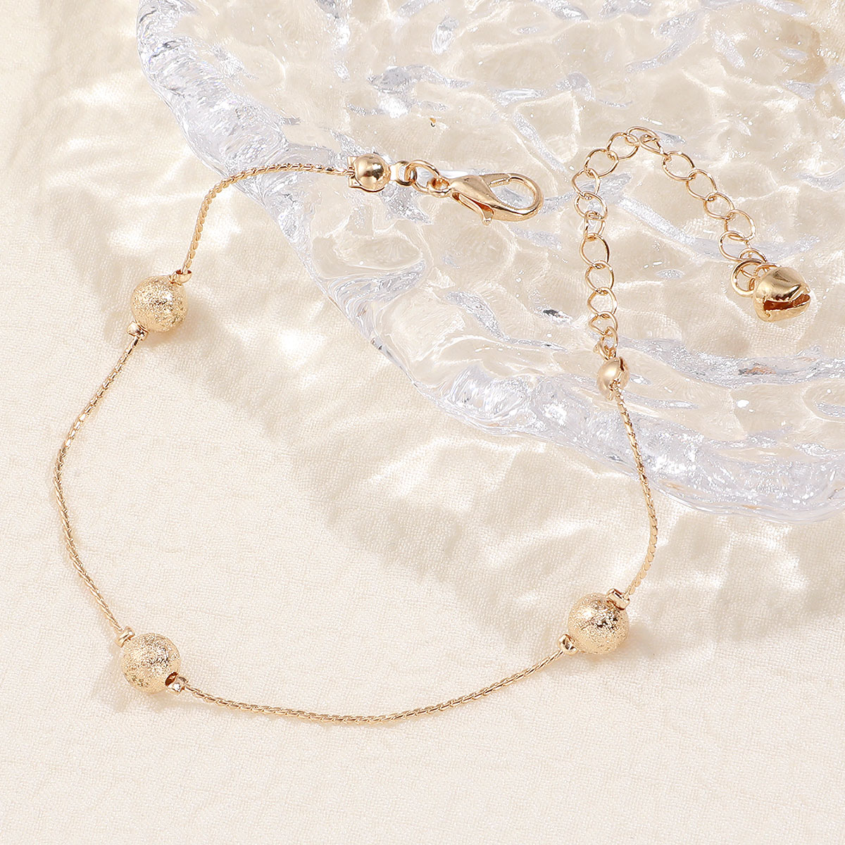 Modische goldene Perlen trendiger Schmuck exquisites Armbandpicture4