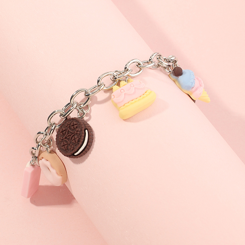 fashion creative food ice cream bracelet