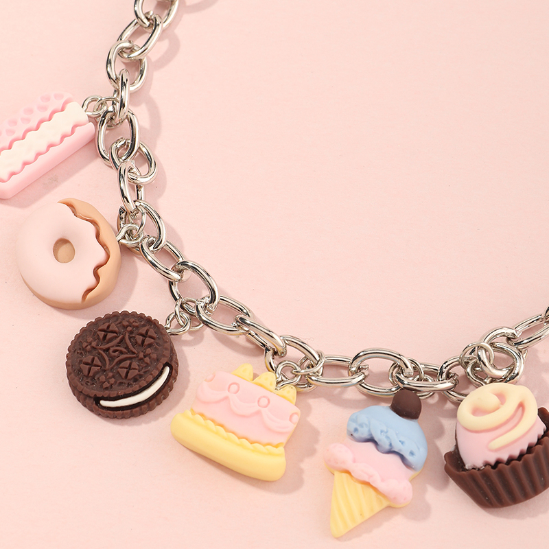 fashion creative food ice cream bracelet