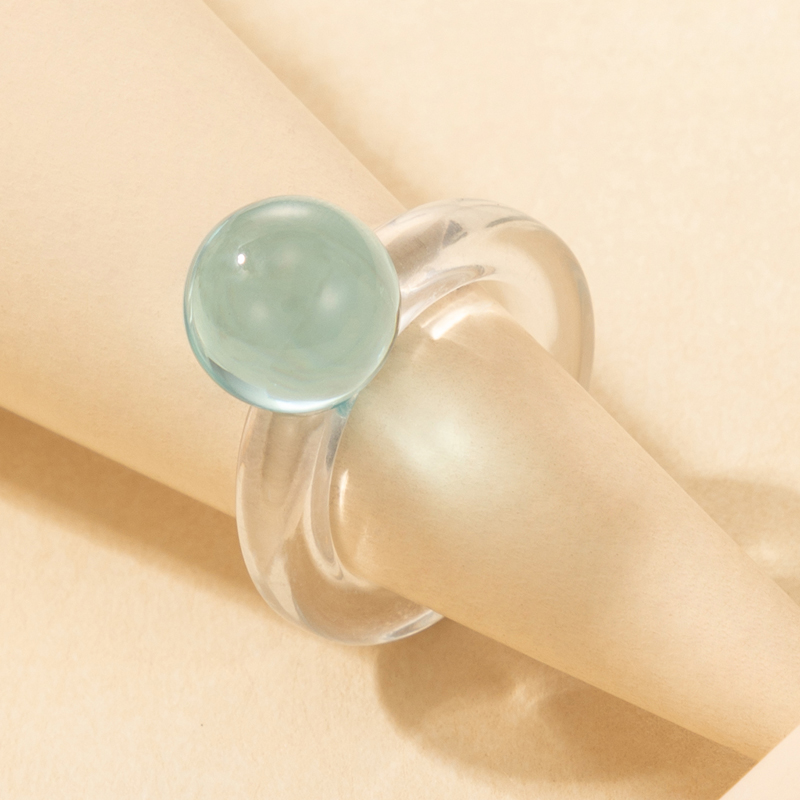 new fashion star resin ring