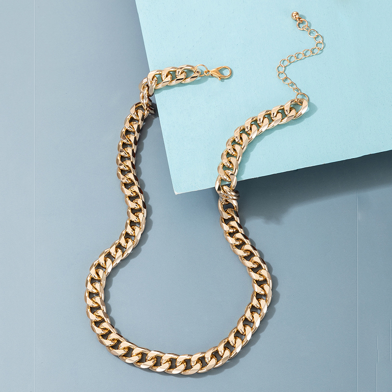 hot-selling fashion thick chain simple trendy necklace