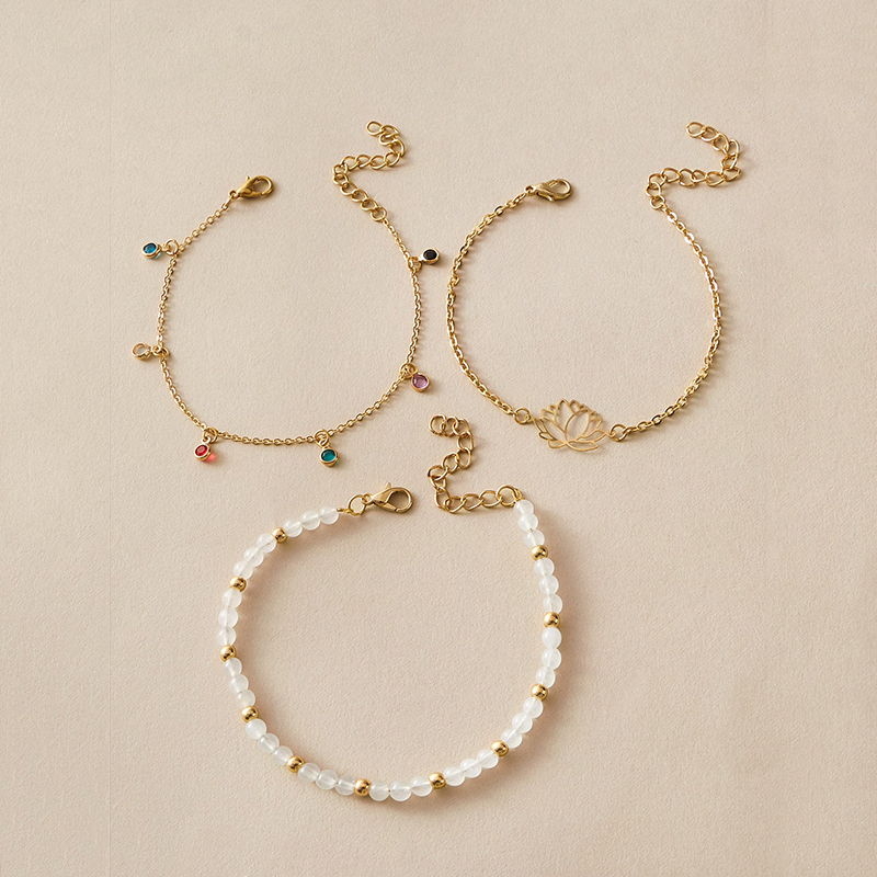 Neue Mode Perlen Quaste Armband Setpicture3