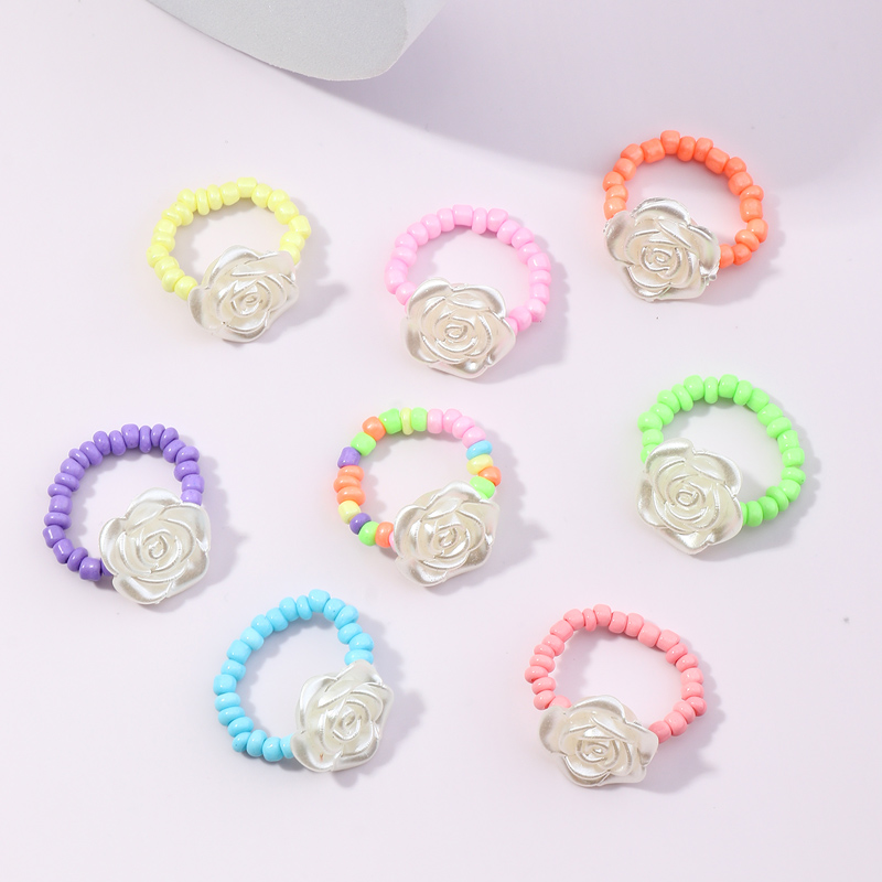 cartoon cute flower childrenu0027s ring wholesale