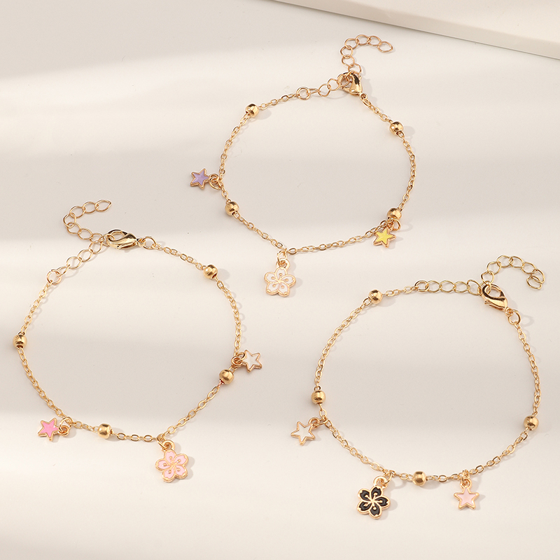 fashion korean new style cute Childrenu0027s Star Flower Bracelet