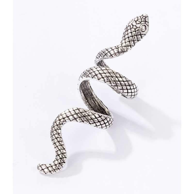 ethnic snake-shaped alloy ring wholesale