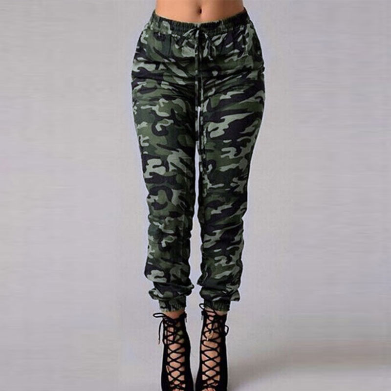 fashion new style Camouflage print casual trouserspicture2