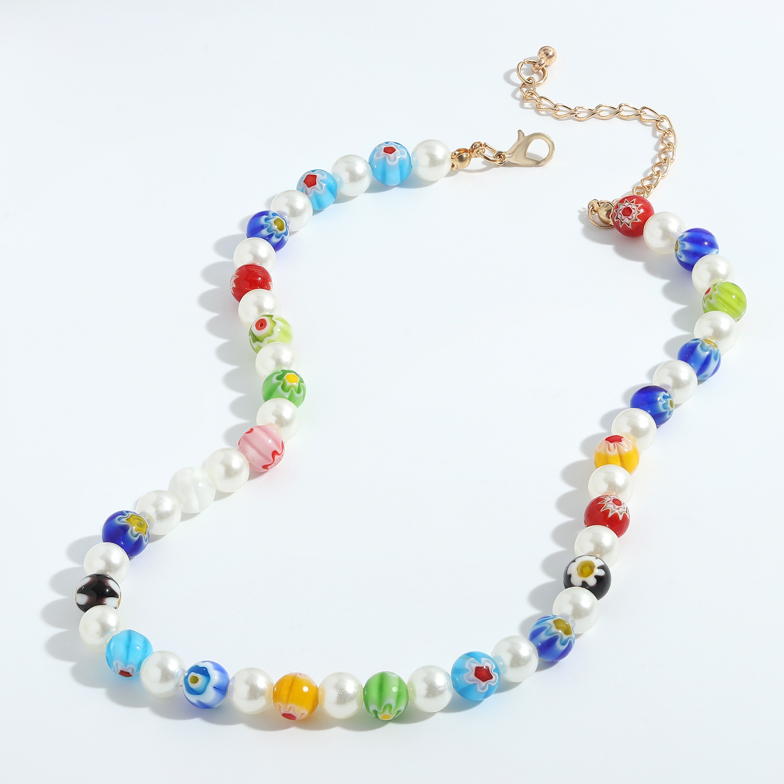 New fashion style trend line fashion creative glass bead necklacepicture10