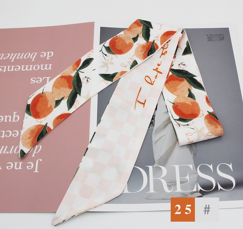 new korean fashion style long strips bowknot letter ribbon headbandpicture30