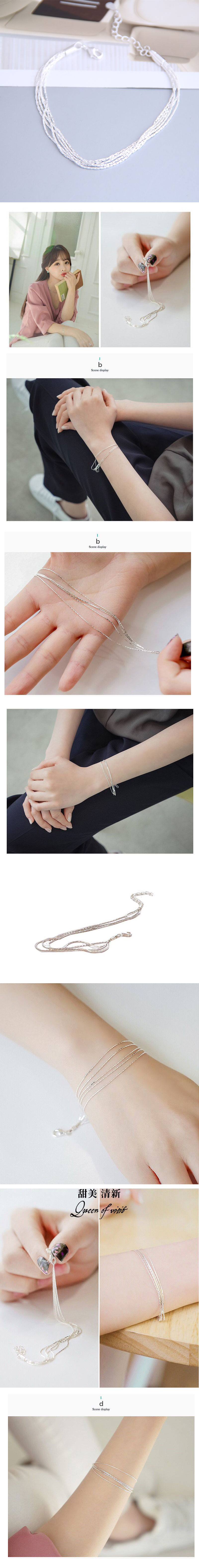 Korean fashion fiveline bracelet wholesalepicture1