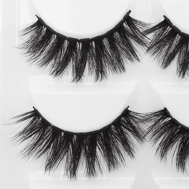 5 pairs of false eyelashes 3d multilayer imitation mink hair natural thick eyelashespicture1