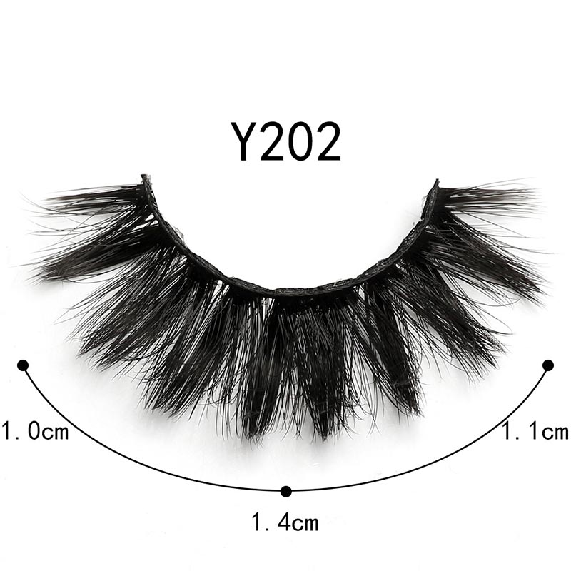 5 pairs of false eyelashes 3d multilayer imitation mink hair natural thick eyelashespicture10