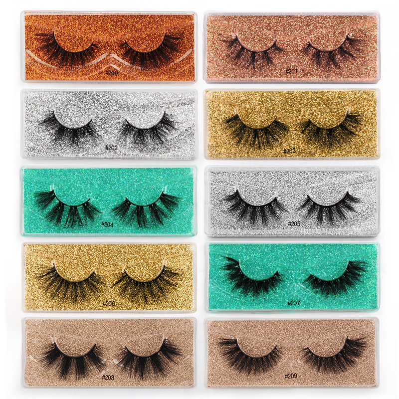 A pair of thick false eyelashes wholesalepicture10