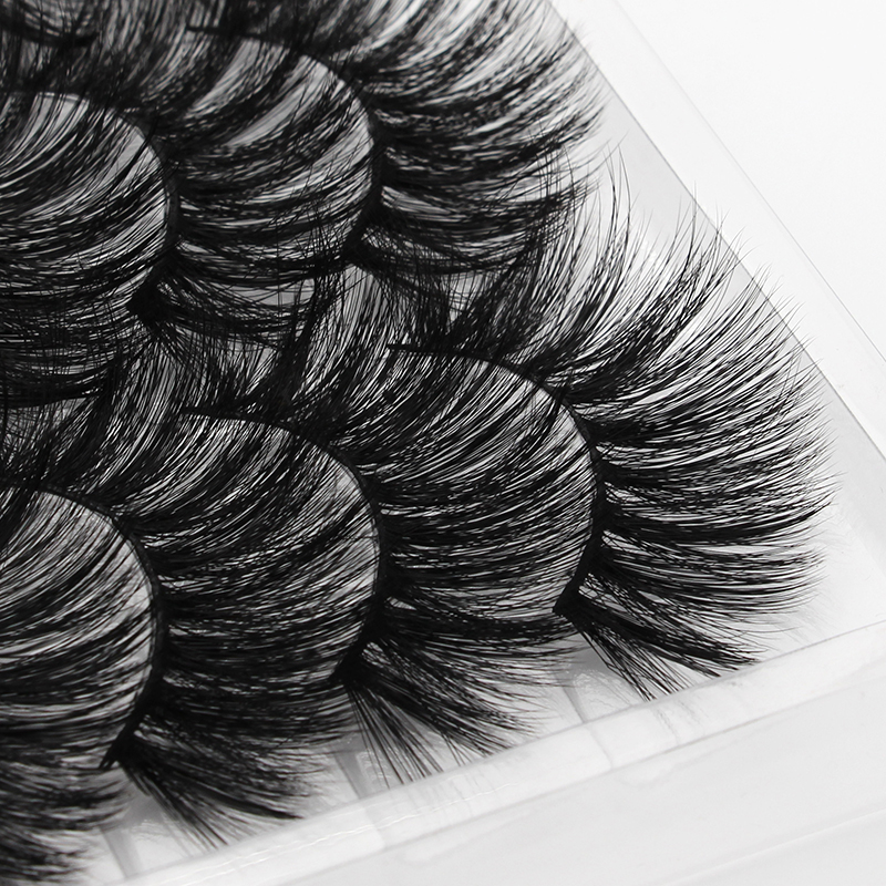 16 pairs mixed false eyelashes 3d imitation mink hair thick and exaggerated eyelashespicture16