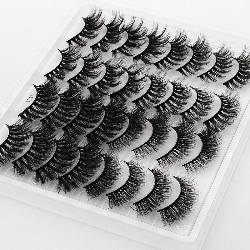 16 pairs mixed false eyelashes 3d imitation mink hair thick and exaggerated eyelashespicture32