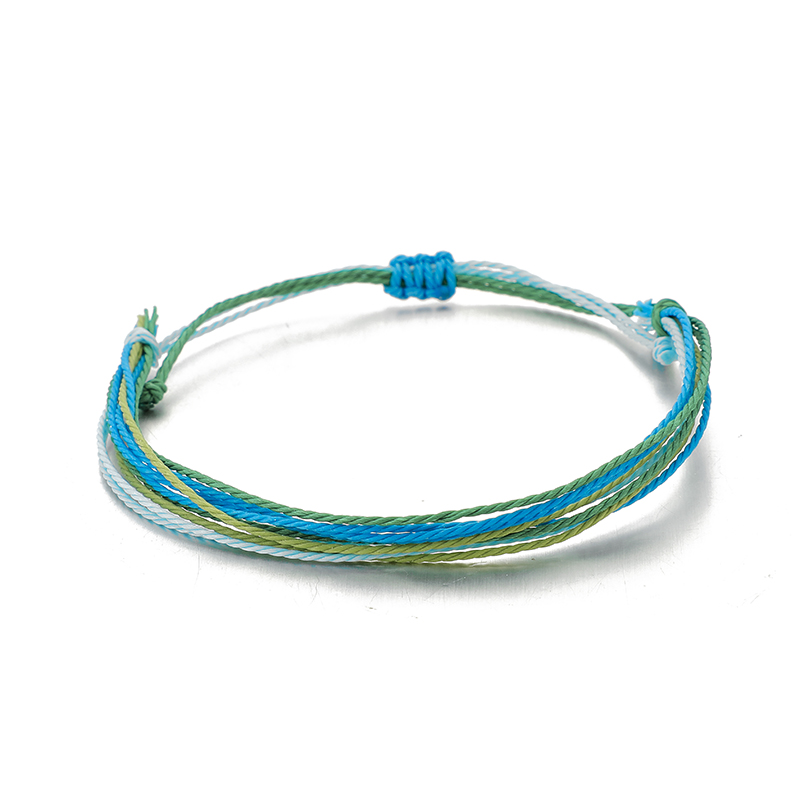 simple contrast color cord braceletpicture7