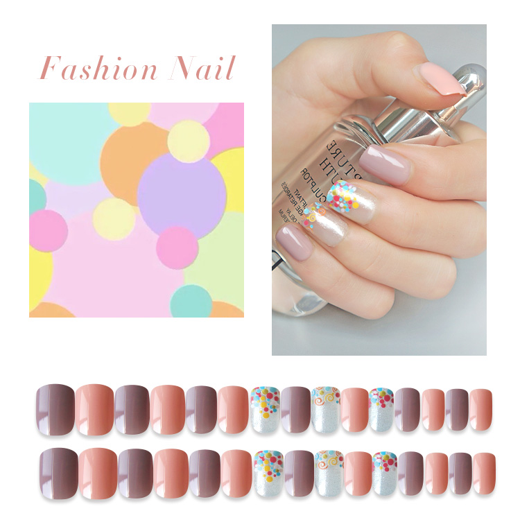 Simple 30 pieces of wearable nail piecespicture1