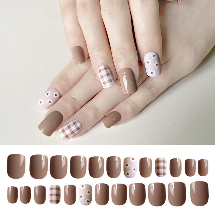 Korean 24 pieces of soft nail piecespicture3