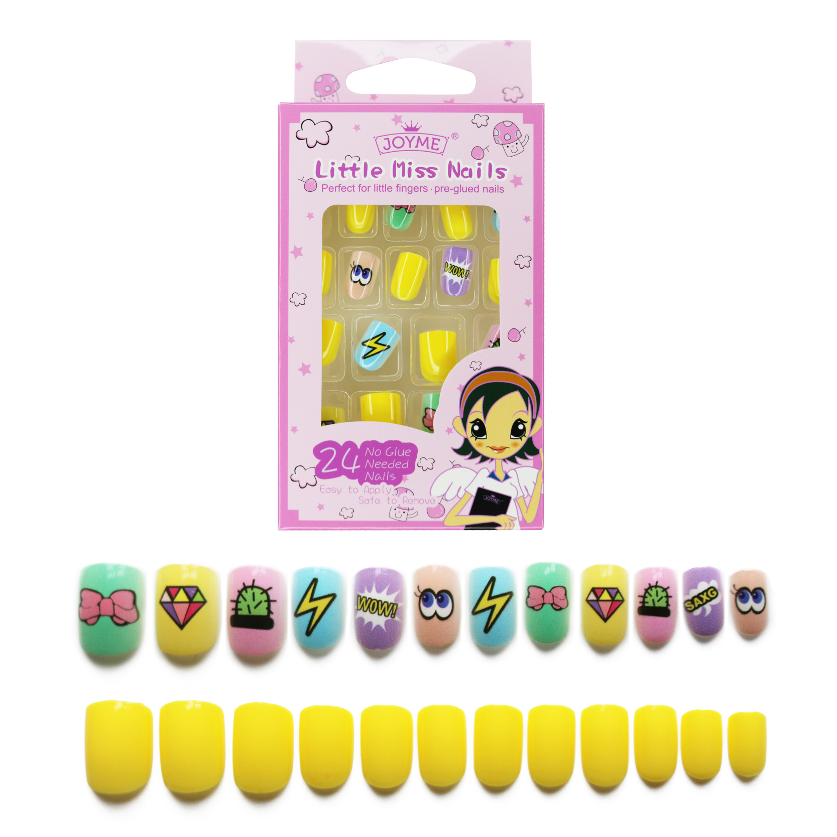 Cutechildrens fake nail patchespicture4