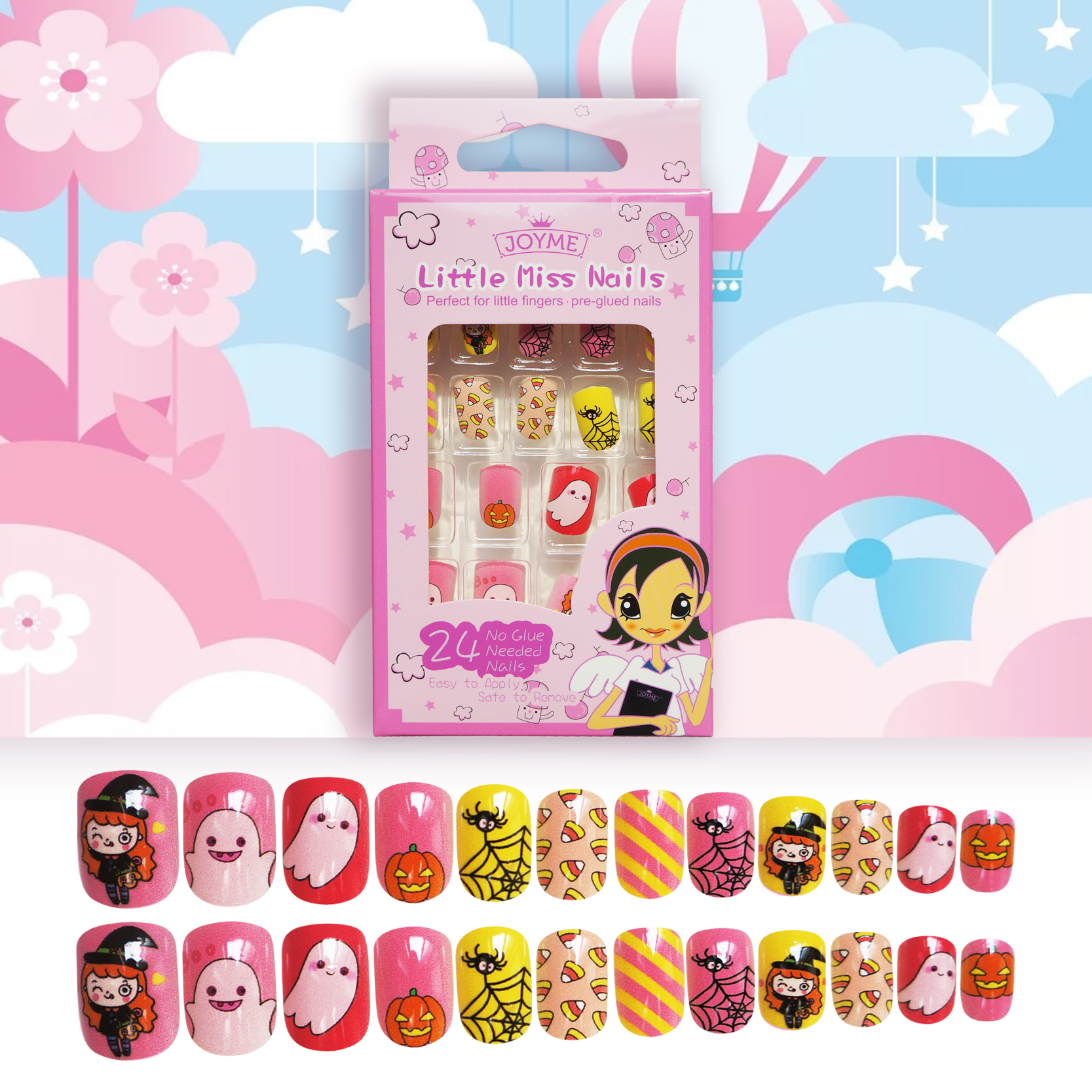 Fashion childrens wearable nailspicture4