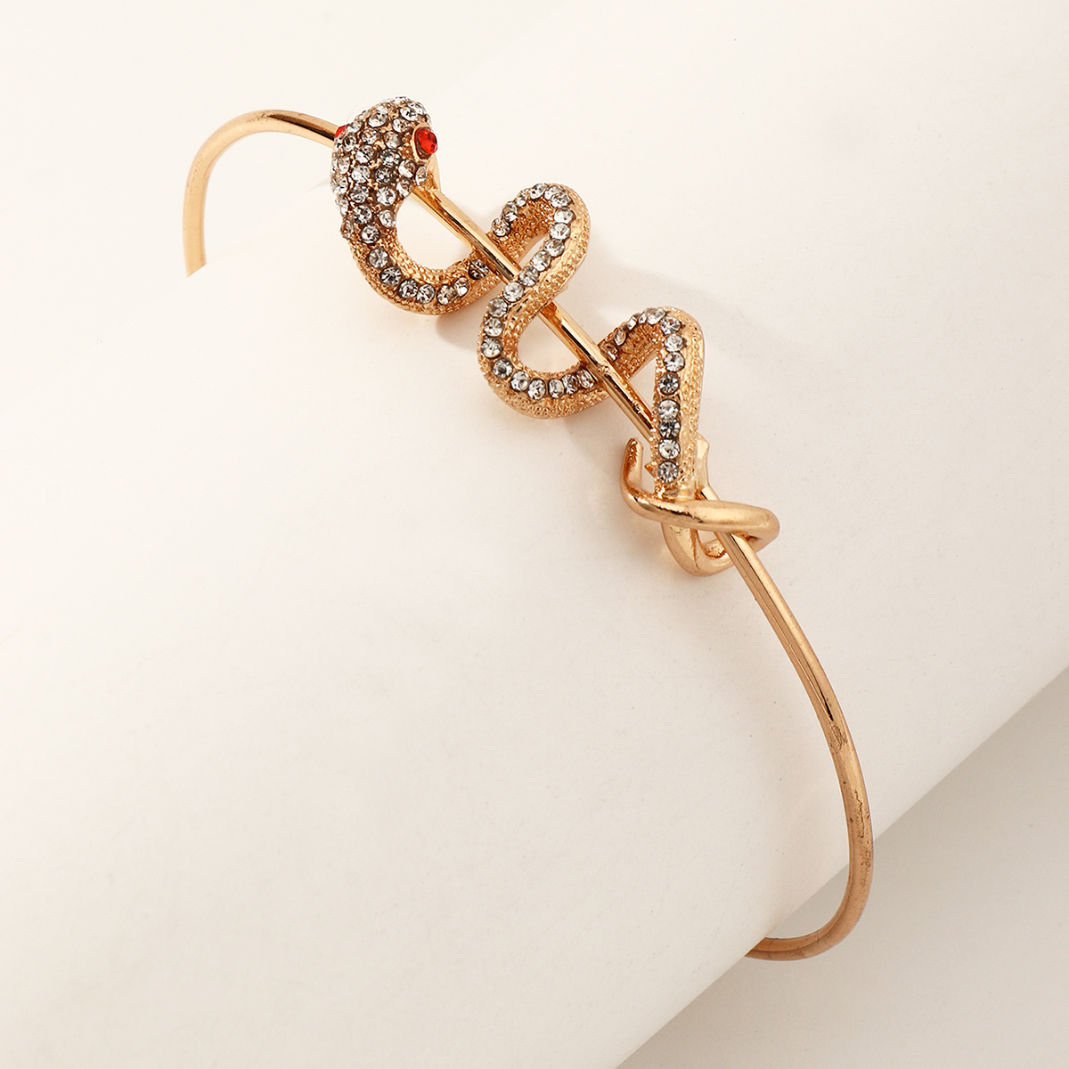 Nihaojewelry wholesale jewelry new style diamond snake-shaped bracelet