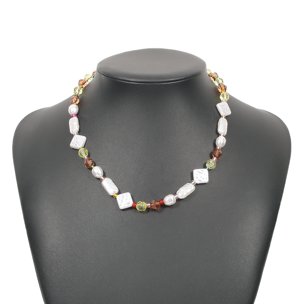 Nihaojewelry Grohandel Schmuck Bhmische Perlen Legierung spezielle geformte Perlenkette pearlpicture7