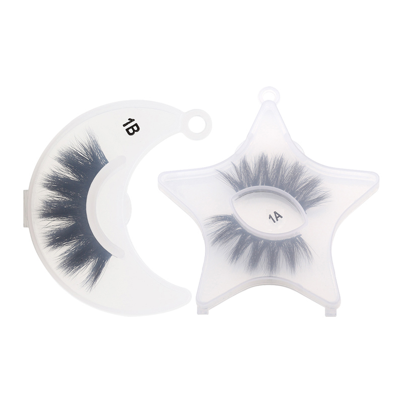 Nihaojewelry 1 pair of stars and moon thick false eyelashes Wholesale Accessoriespicture1